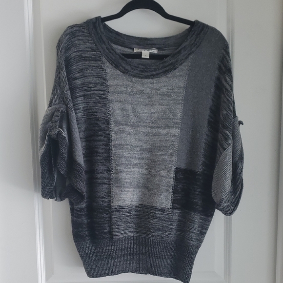 Kenneth Cole Sweaters - Kenneth Cole Gray Crew Neck Sweater Soft Knit Relaxed Fit